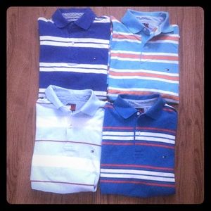 🇺🇸Lot of 4 Men’s TOMMY Polo Shirts Sz S Bundle